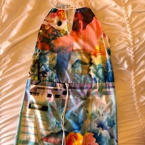 Pretty Rainbow Summer Dress
